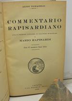Commentario rapisardiano con numerose lettere di illustri scrittori a Mario Rapisardi. Con 15 incisioni fuori testo