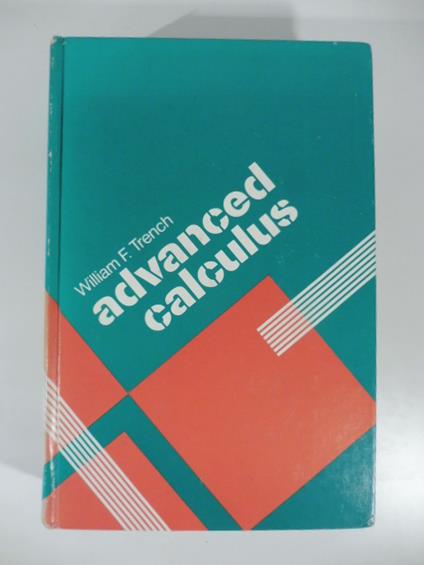 Advanced calculus - copertina