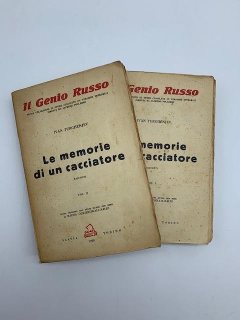 Le memorie di un cacciatore. Racconti