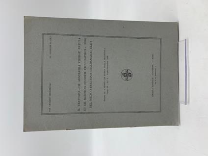 Il trattato 'De admirabili viperae natura et de mirificis eiusdem facultatibus' (1589) del medico eugubino Ubaldangelo Abati - copertina