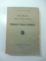 Trattato delle operazioni di Commercio-Finanza-Previdenza
