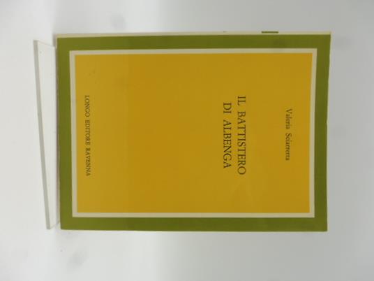 Il battistero di Albenga - copertina