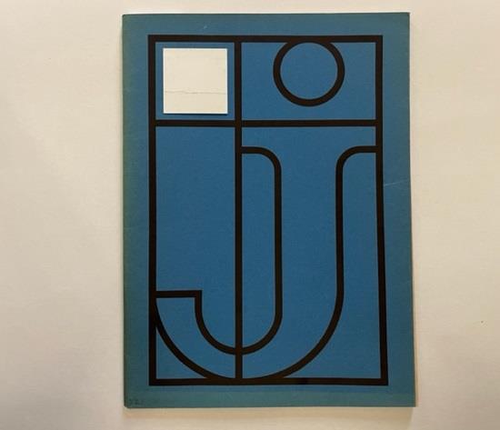Een gedeelte van de tentoonstelling 'Design for industry' genaamd Ontwerpen voor een drukkerij, Stedelijk Museum Amsterdam
