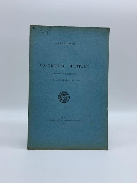 Il contributo militare imposto da Bonaparte alla Lombardia nel 1799