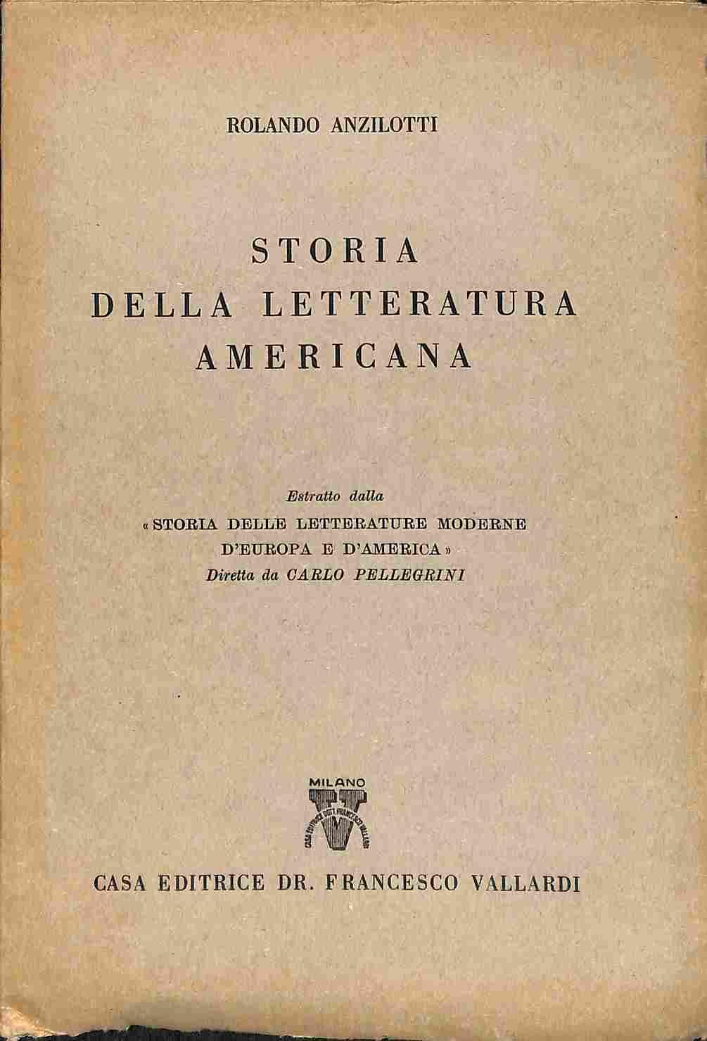 Storia della letteratura americana