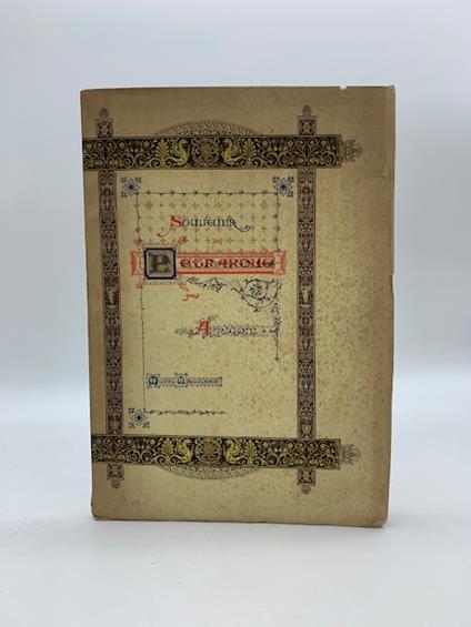Notice historique et bibliographique sur vingt - cinq manuscrits dont vingt - quatre sur parchemin et un sur papier des Xo, XIo... siecles ayant fait partie de la bibliotheque de Francois Petrarque... en possesion de Louis Arrigoni.. - Luigi Arrigoni - copertina