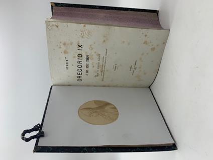 Storia di Gregorio IX e dei suoi tempi. Volume I (-III) - Pietro Balan - copertina