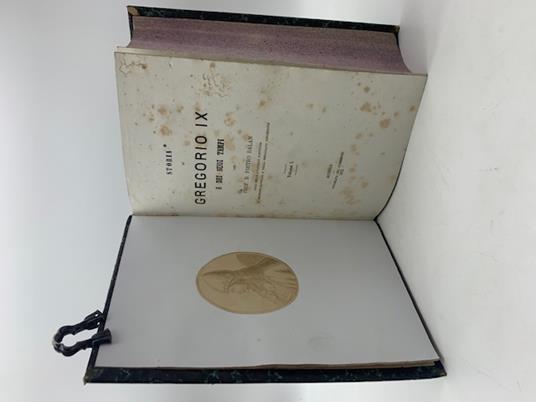 Storia di Gregorio IX e dei suoi tempi. Volume I (-III) - Pietro Balan - copertina