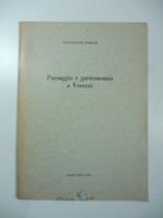 Paesaggio e gastronomia a Verezzi