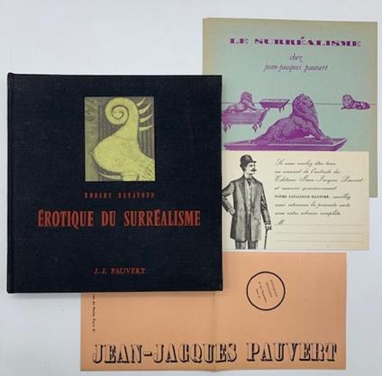 Erotique du surrealisme - Robert Benayoun - copertina