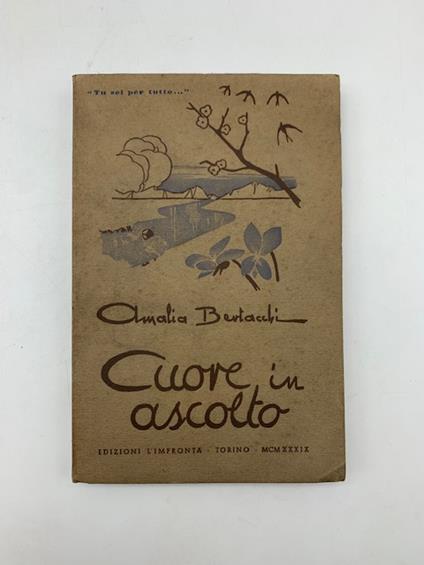 Cuore in ascolto - Amalia Bertacchi - copertina