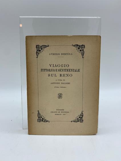 Viaggio pittorico e sentimentale sul Reno - Aurelio Bertola - copertina