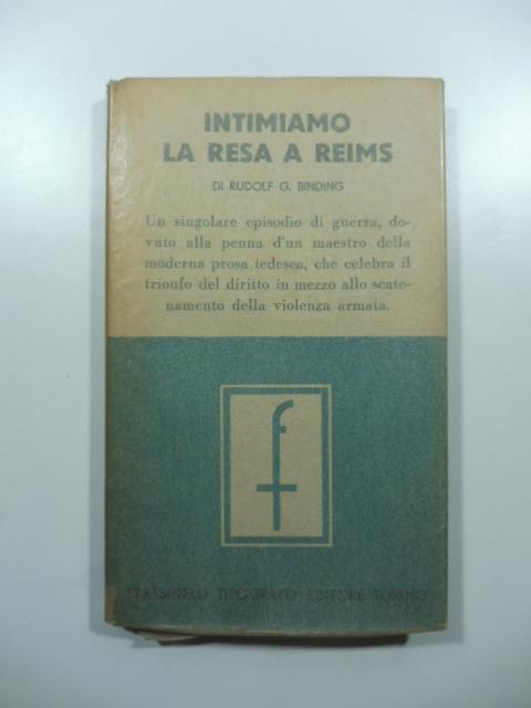 Intimiamo la resa a Reims
