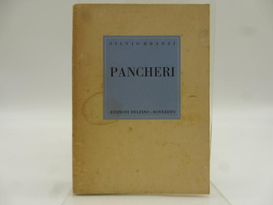 Gino Pancheri - Silvio Branzi - copertina