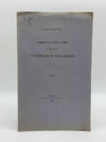 Frammento di un disco di vetro che rappresenta i vicennali di Diocleziano