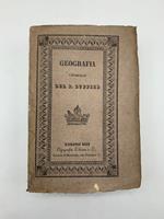 Geografia universale...coll'aggiunta in principio del Trattato della sfera...Quarta edizione torinese con aggiunte