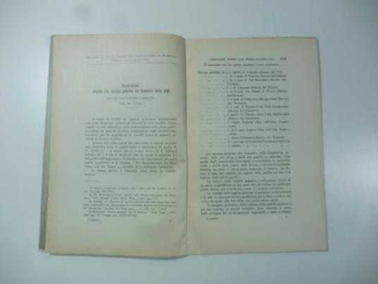 Osservazioni intorno alla mucosa palatina del camoscio delle Alpi - Lorenzo Camerano - copertina