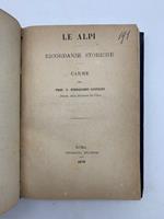 Le Alpi. Ricordanze storiche. Carme