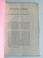 Un'iscrizione dell'anno 996 e le piu' antiche pitture veronesi