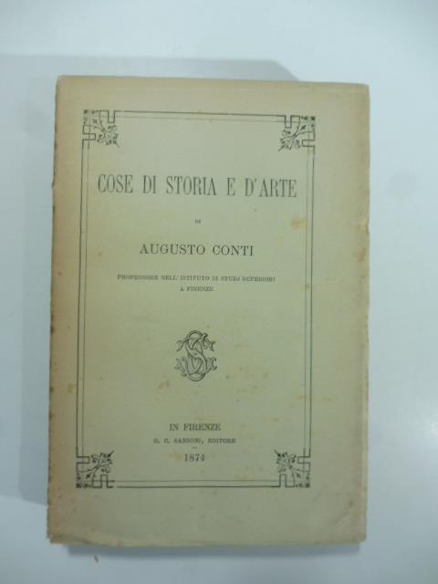Cose di storia e d'arte