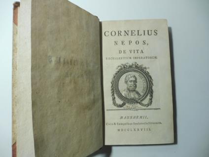 Cornelius Nepos De vita excellentium imperatorum - Nepos Cornelius - copertina