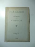 Storia dell'ateismo. Compendio