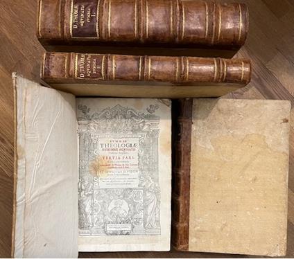 Summae theologiae D. Thomae Aquinatis Doctoris Angelici. Prima pars Prima secundae et secunda secundae Secunda secundae Summae theologiae Tertia pars cum commentariis - Tommaso De Vio - copertina