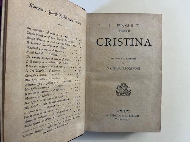 Cristina. Versione dal francese di Valeria Faccanoni