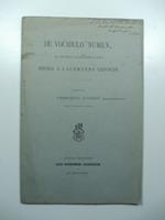 De vocabulo numen ex duobus lucretianis locis iniuria a Lachmanno expuncto
