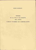 Notizie su la vita e gli scritti del conte Carlo Pasero di Corneliano