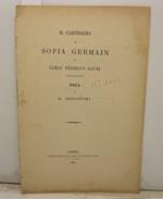 Il carteggio di Sofia Germain e Carlo Federico Gauss. Nota di A. Genocchi