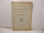 Dei fattori economici nella storia letteraria (prolusione letta il giorno 4 di ottobre 1908 per la inaugurazione dell'anno accademico 1908-1909 estratta dall'Annuario della Scuola Superiore di commercio...)
