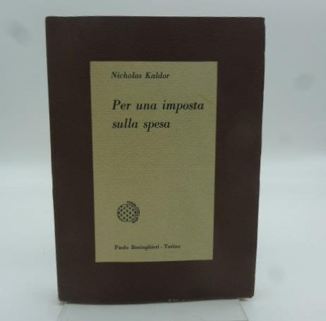 Per una imposta sulla spesa