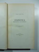 Statistica demografica ed economica