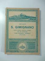 S. Gimignano. Notizie storiche, artistiche, letterarie