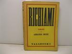 Richiami. Romanzo