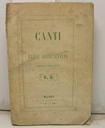 Canti di Luigi Mercantini. 2o edizione illustrata