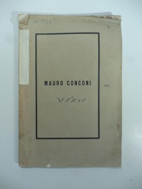 Mauro Conconi pittore 1815-1860. Commemorazione