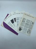 Uomo e scrittura da ieri a domani in Rivista Technika. Numeri 1, 2, 3, 4, 5, 6, 7, 1972-1973