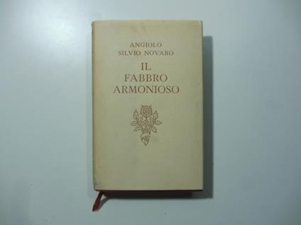 Il fabbro armonioso - Angiolo Silvio Novaro - copertina