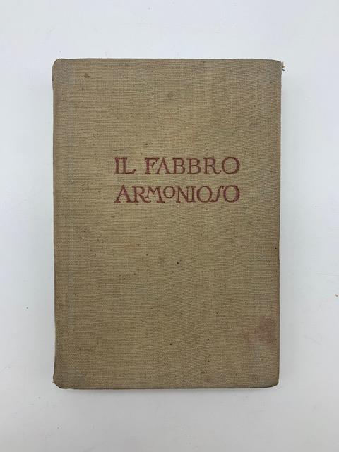 Il fabbro armonioso - Angiolo Silvio Novaro - copertina