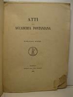 Dell'arte vetraria nelle province meridionali. Memoria letta all'Accademia nella tornata del 5 febbraio 1888