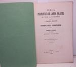 Sulla permanenza di liquidi volatili in tubi manometrici anche a pressioni negative e sul fenomeno della vaporizzazione. Osservazioni. Estratto dal Nuovo Cimento, serie 2, vol. V-VI, giugno 1872