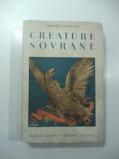 Creature sovrane - Adolfo Padovan - copertina