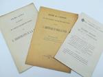 Resume' de l'histoire du mouvement interparlamentaire pour l'arbitrage et pour la paix. Extrait des rapports officiels des Comite's d'organisation de Paris et de Londres UNITO A: Prima lista dei membri del comitato parlamentare italiano per l'arbitra