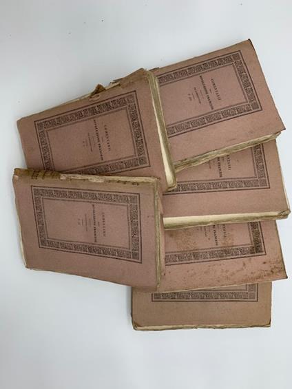 Commentarii della rivoluzione francese dalla morte di Luigi XVI fino al ristabilimento de' Borboni sul trono di Francia - Lazzaro Papi - copertina