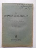 La comparsa conclusionale nel processo civile italiano