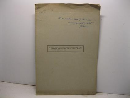 Buccheri campani. Contributo alla storia della ceramica italica e delle relazioni tra l'Etruria e la Campania Estratto dagli Studi e Materiali di Archeologia e Numismatica pubblicati per cura di Luigi A. Milani, volume I - puntata II - Giovanni Patroni - copertina
