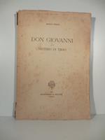 Don Giovanni e il mistero di Tirso