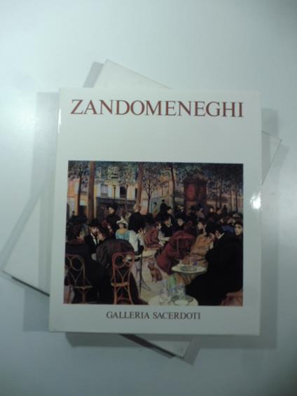 Zandomeneghi. Galleria Sacerdoti, Milano (1977) - Enrico Piceni - copertina